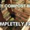Building a FREE 3 Tier Compost Using Only Pallets!
