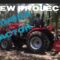 Land Clearing part 2/Mahindra  tractor